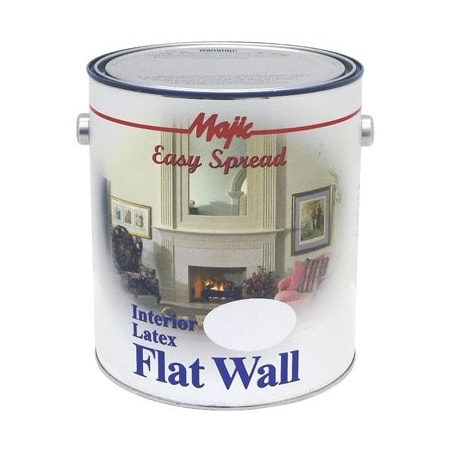 MAJIC PAINTS 8-1012 PAINT GAL BONE WHITE FLAT EZ SPREAD INT 2426204